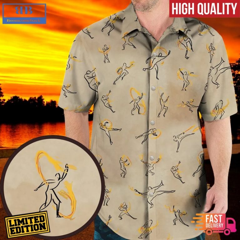 Fire Scroll Avatar The Last Airbender Hawaiian Shirt