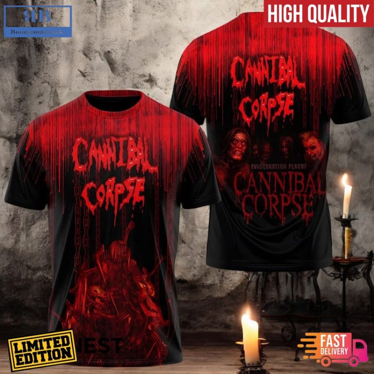 Cannibal Corpse Evisceration Plague 3D T-Shirt