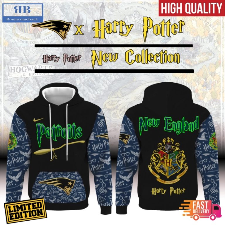 New England Patriots x Harry Potter All Over Print Hoodie