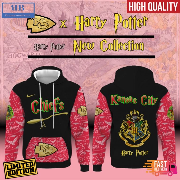 Kansas City Chiefs x Harry Potter All Over Print Hoodie