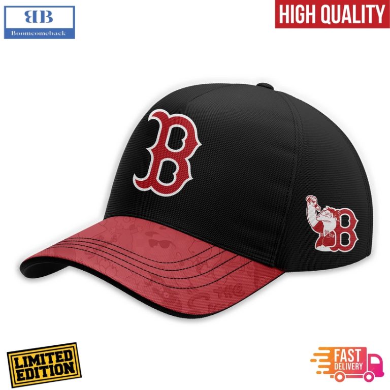 Boston Red Sox Mix The Simpsons Heritage Custom Baseball Jersey