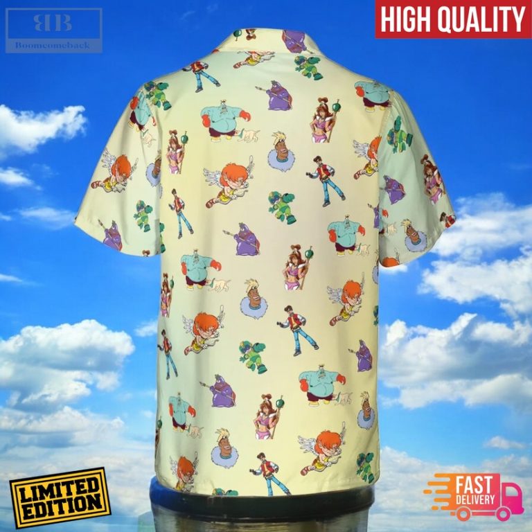 Captain N The Game Master Characters Hawaiian Shirt