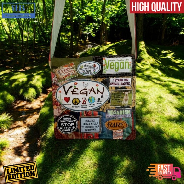 I Think Therefore I Am Vegan Tote Bag