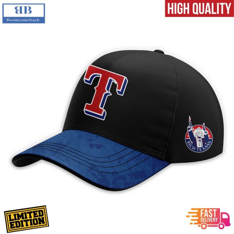 Texas Rangers Mix The Simpsons Heritage Custom Baseball Jersey