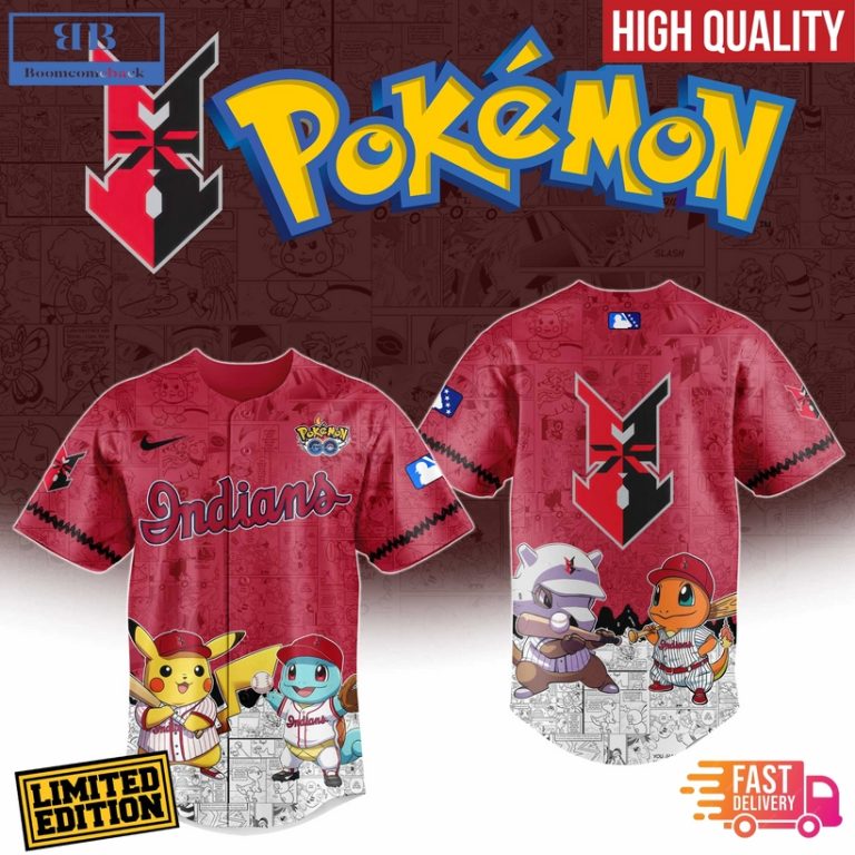 Indianapolis Indians x Pokemon Go Baseball Jersey