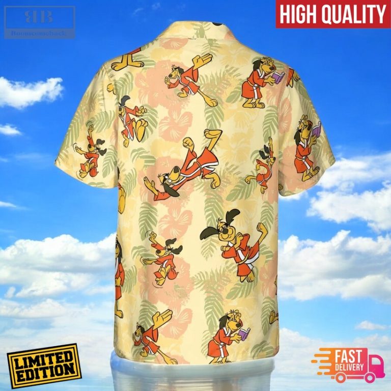 Kung Fu Dog Hong Kong Phooey Hawaiian Shirt