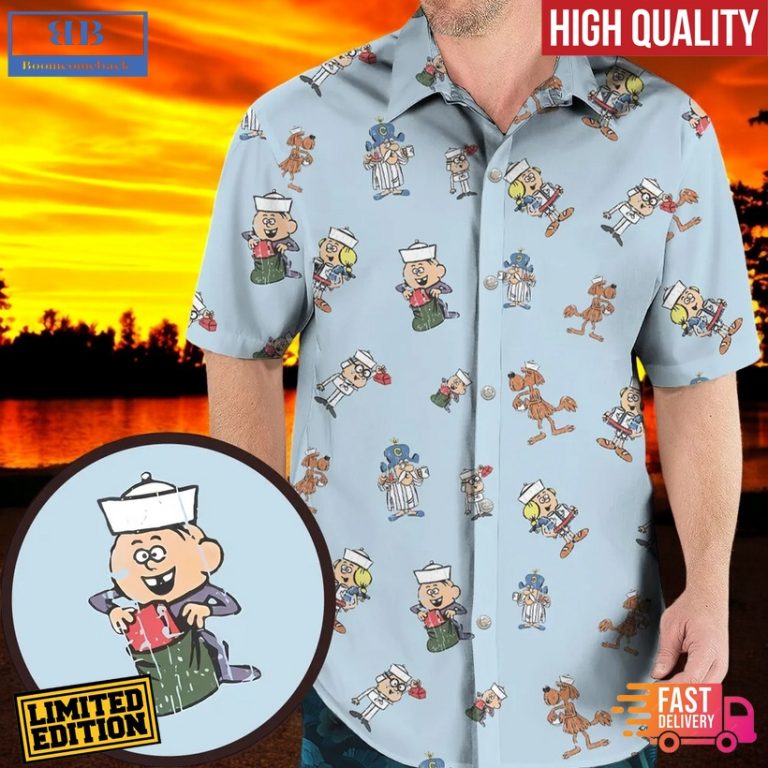 Vintage Crunch Cereal Hawaiian Shirt