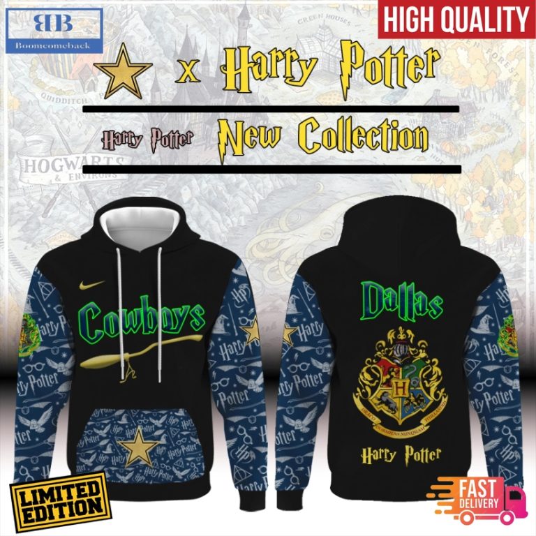 Dallas Cowboys x Harry Potter All Over Print Hoodie