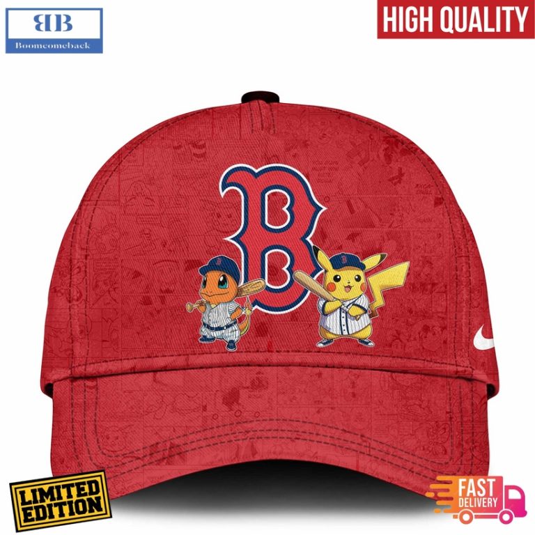 Boston Red Sox x Pokémon Go 3D Hoodie Jersey