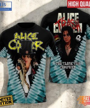 Alice Cooper Trash Album Cover 3D Shirt