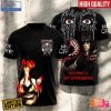 Alice Cooper Trash Album Cover 3D Shirt