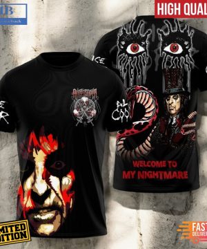 Alice Cooper Welcome To My Nightmare 3D Shirt