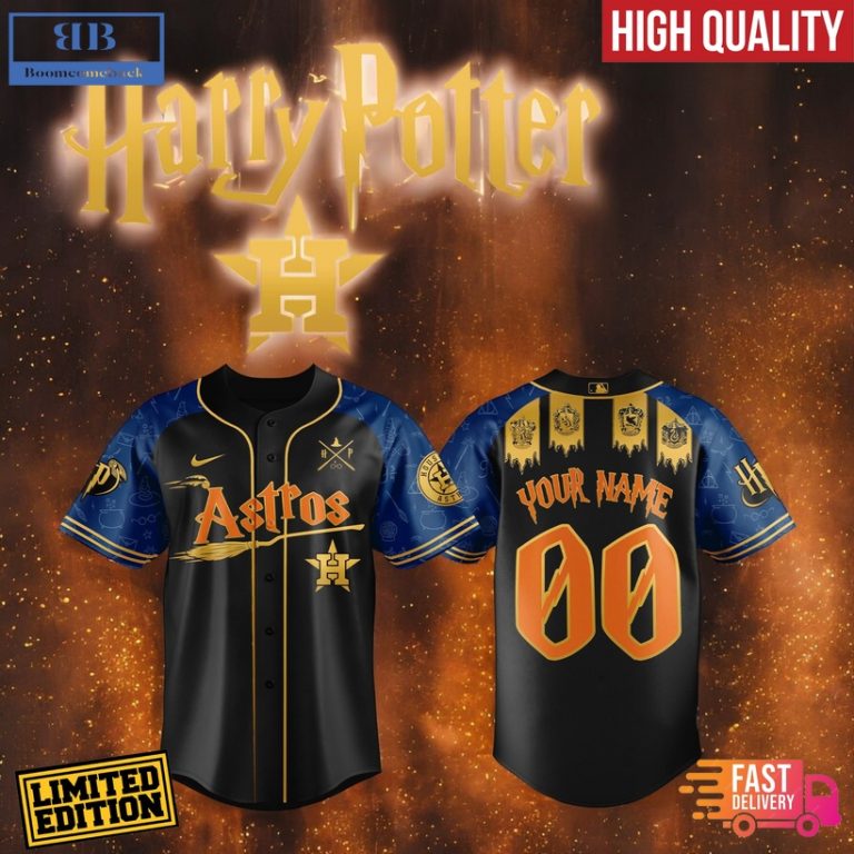 Personalized Houston Astros Harry Potter Baseball Jersey Shirt