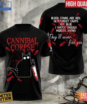 Cannibal Corpse They’ll Never Find You 3D T-Shirt