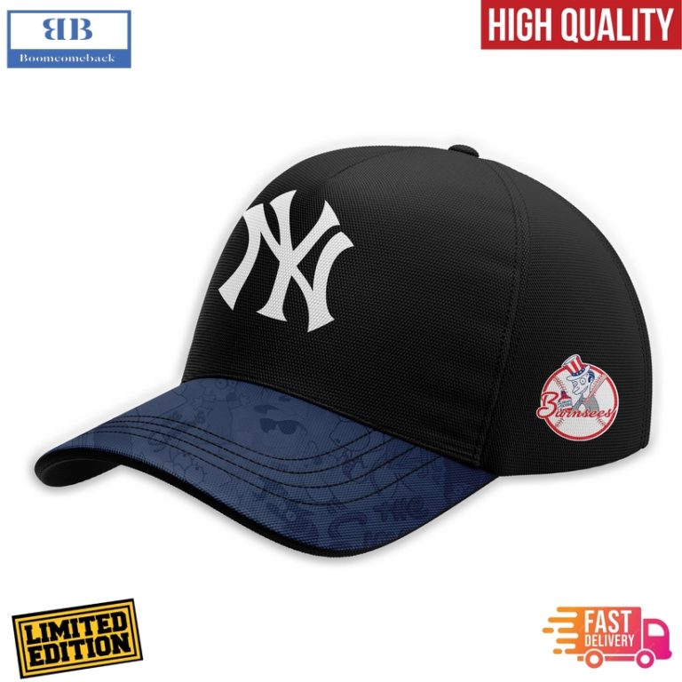 New York Yankees Mix The Simpsons Heritage Custom Baseball Jersey