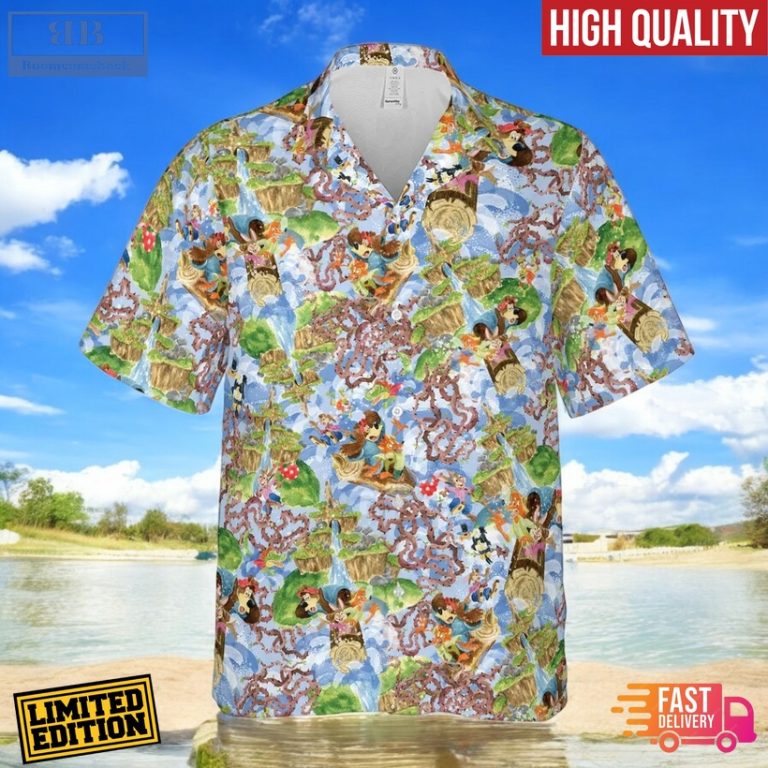 Magic Kingdom Splash Mountain Hawaiian Shirt