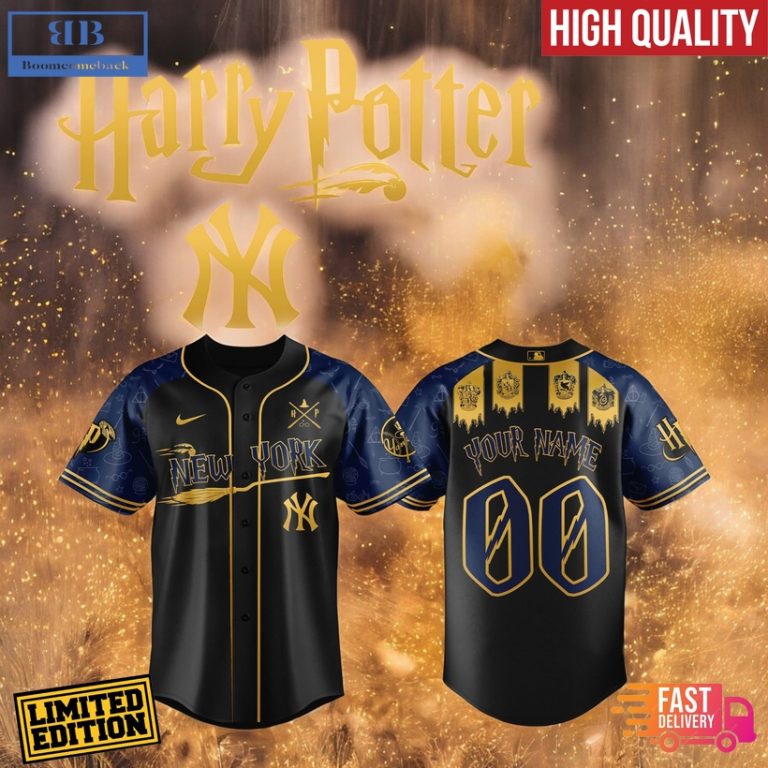Personalized New York Yankees Harry Potter Baseball Jersey Shirt