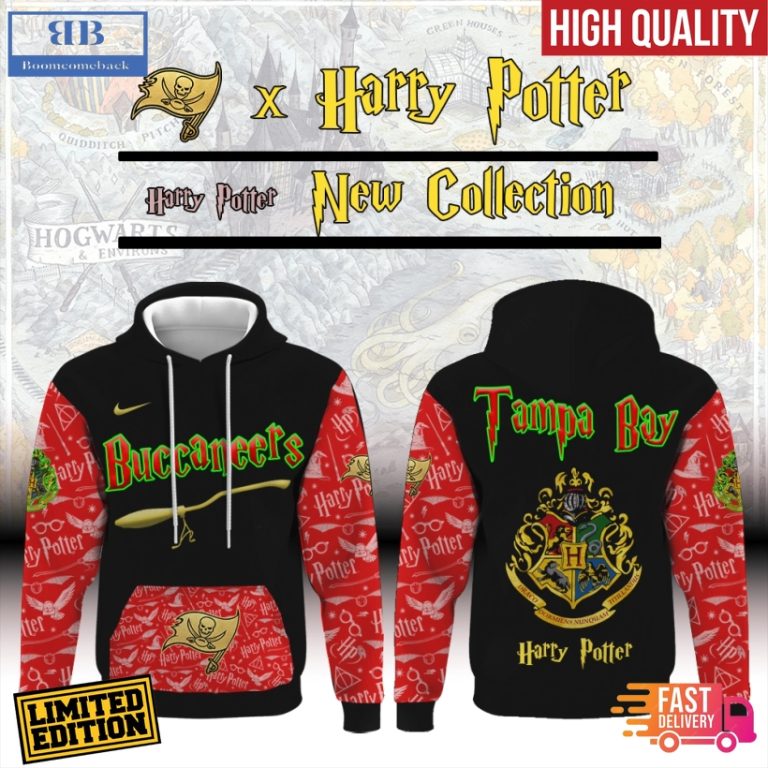 Tampa Bay Buccaneers x Harry Potter All Over Print Hoodie