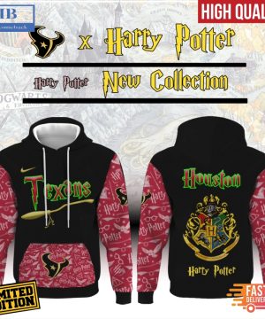 Houston Texans x Harry Potter All Over Print Hoodie