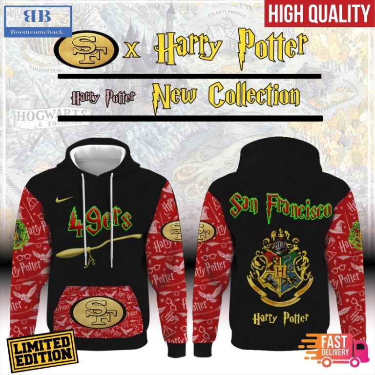 San Francisco 49ers x Harry Potter All Over Print Hoodie