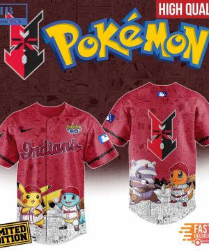 Indianapolis Indians x Pokemon Go Baseball Jersey