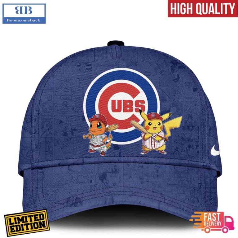 Chicago Cubs x Pokémon Go 3D Hoodie Jersey