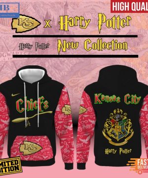 Kansas City Chiefs x Harry Potter All Over Print Hoodie