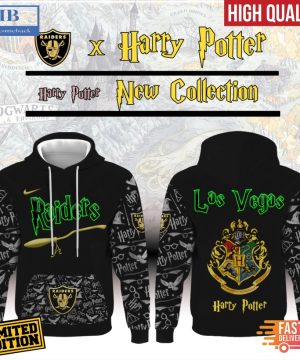 Las Vegas Raiders x Harry Potter All Over Print Hoodie