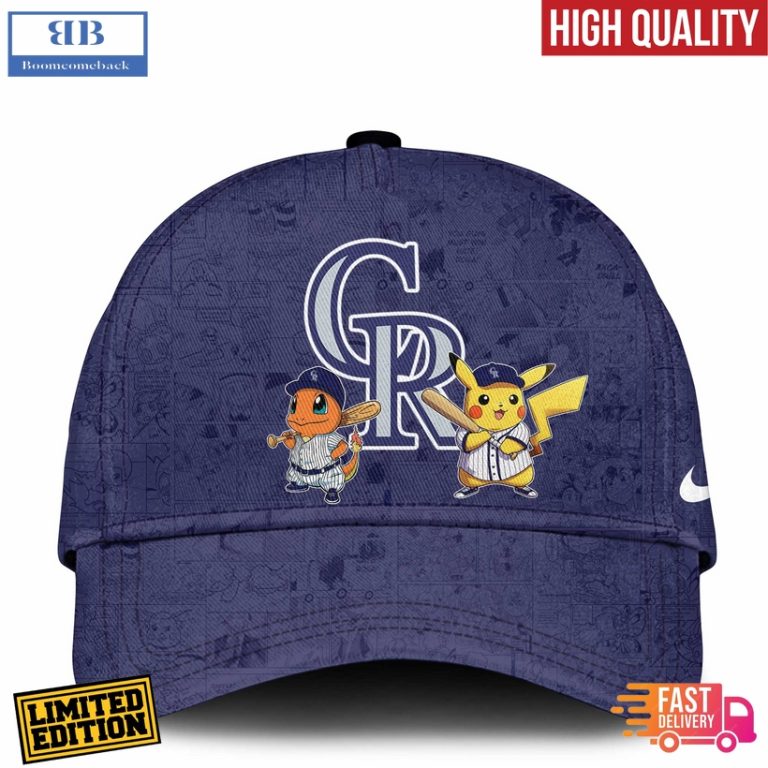 Colorado Rockies x Pokémon Go 3D Hoodie Jersey