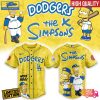 Los Angeles Dodgers x 32 Algae Hello Kitty Baseball Jersey And Cap