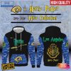 Los Angeles Chargers x Harry Potter All Over Print Hoodie
