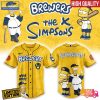 Milwaukee Brewers x 32 Algae Hello Kitty Baseball Jersey And Cap