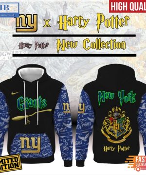 New York Giants x Harry Potter All Over Print Hoodie