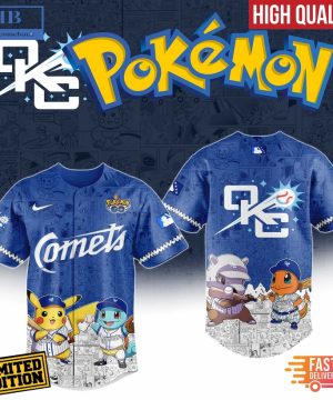Oklahoma City Comets x Pokemon Go Baseball Jersey