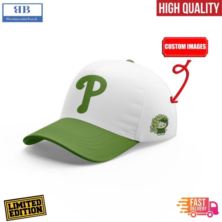 Philadelphia Phillies x 32 Algae Hello Kitty Baseball Jersey And Cap