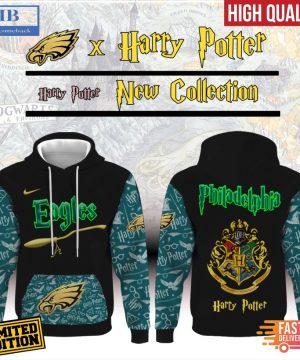 Philadelphia Eagles x Harry Potter All Over Print Hoodie