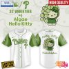 Pittsburgh Pirates x 32 Algae Hello Kitty Baseball Jersey And Cap