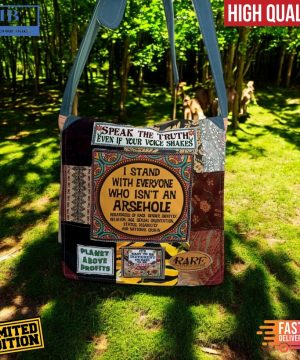 Planet Above Profits Speak The Truth Tote Bag