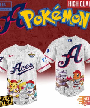 Reno Aces x Pokemon Go Baseball Jersey