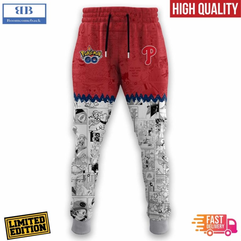 Philadelphia Phillies x Pokémon Go 3D Hoodie Jersey