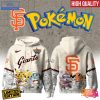 San Diego Padres x Pokémon Go 3D Hoodie Jersey