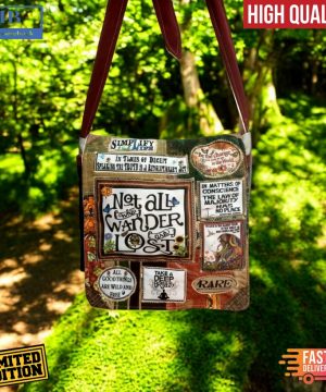 Simplify Life Not All Who Wander Are Lost Tote Bag