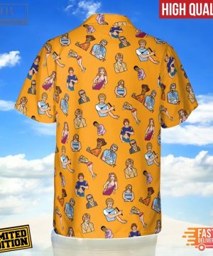 summer party boogie nights characters button hawaiian shirt 3 weHHh