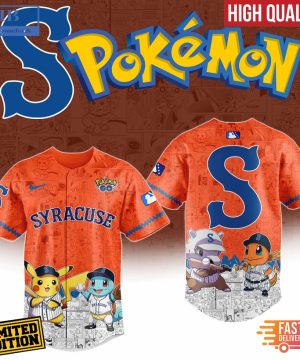 Syracuse Mets x Pokemon Go Baseball Jersey