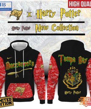 Tampa Bay Buccaneers x Harry Potter All Over Print Hoodie