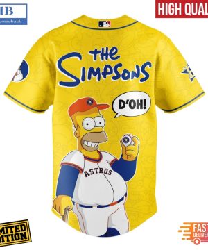 the simpsons joining houston astros special baseball jersey 3 Bj1cW