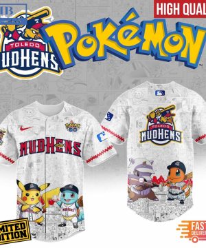 Toledo Mud Hens x Pokemon Go Baseball Jersey