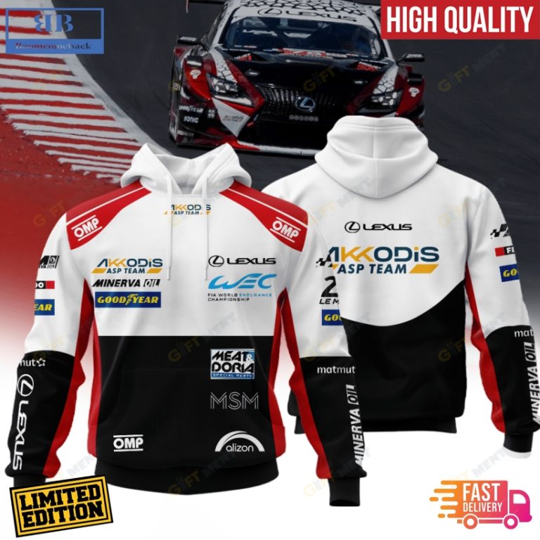 WEC 2025 Akkodis ASP Team All Over Print Hoodie