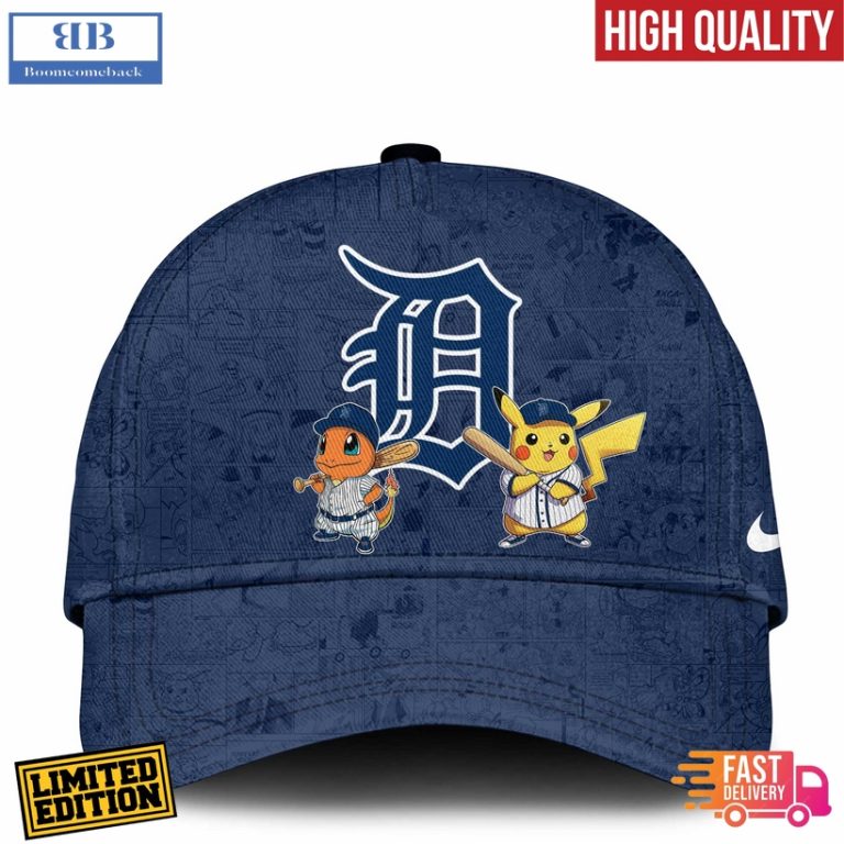 Detroit Tigers x Pokémon Go 3D Hoodie Jersey
