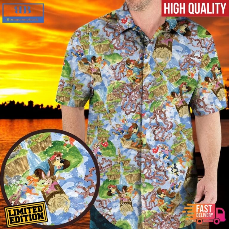 Magic Kingdom Splash Mountain Hawaiian Shirt